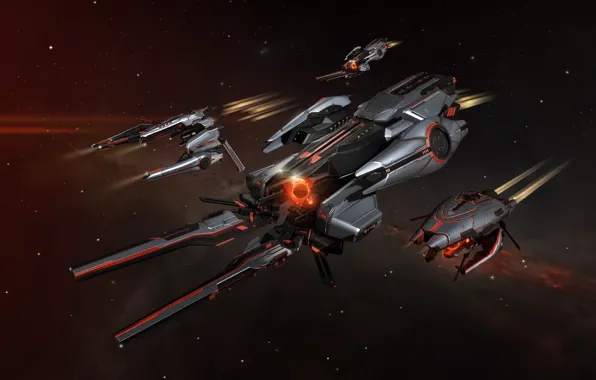 Nebula, Space, space, spaceship, eve online, space ship, coooper