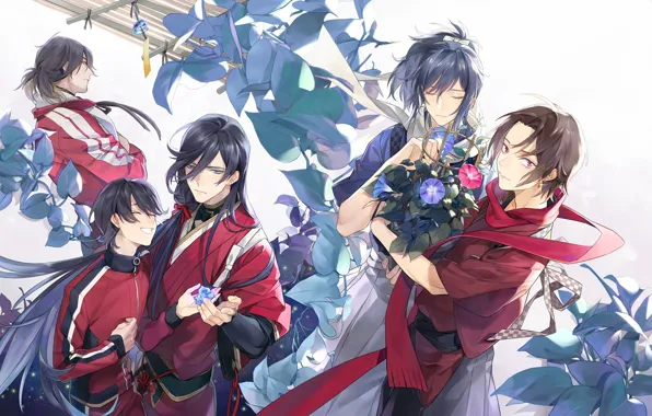 Anime, art, Touken Ranbu