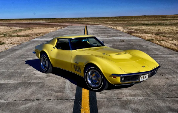 Corvette, Chevrolet, 1969, Chevrolet, Stingray, Corvette