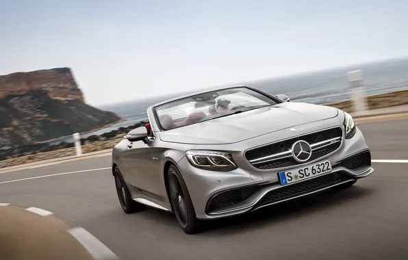 Picture Mercedes-Benz, convertible, Mercedes, AMG, Cabriolet, S-Class, A217