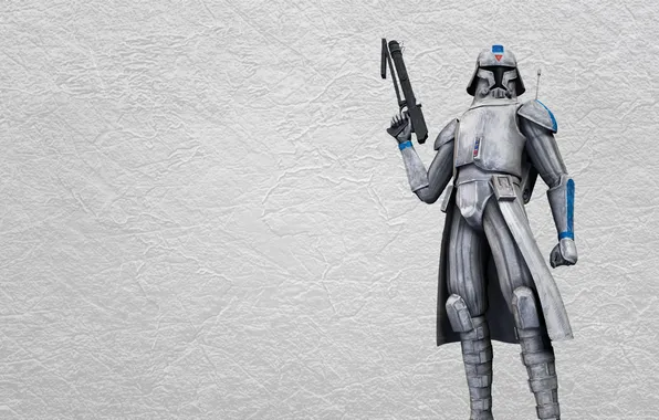 Star Wars, white background, star wars, gun, attack, Cold assault trooper
