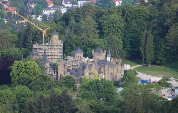 Kassel, Bergpark, Castle Levenburg