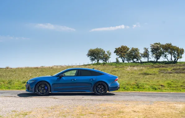 Audi, side view, RS 7, Audi RS7 Sportback Performance