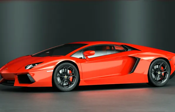Wallpaper figure, Lamborghini, art, supercar, Aventador, dangeruss