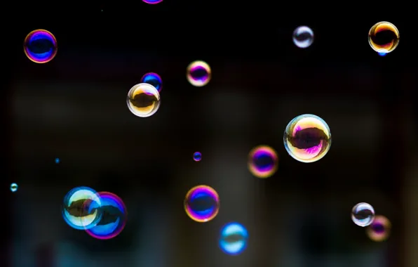 Beautiful, The colors of the rainbow, Soap, Bubbles