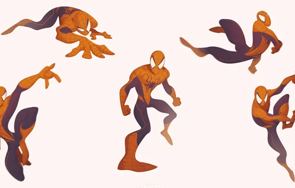 Minimalism, Costume, Marvel, Spider-man, Comics, Suit, Spider-Man, Peter Parker