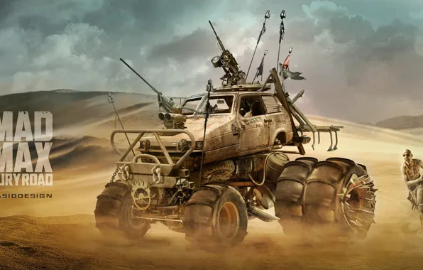 Auto, Desert, Machine, Art, The film, Mad Max, Mad Max Fury Road, Yasid Design