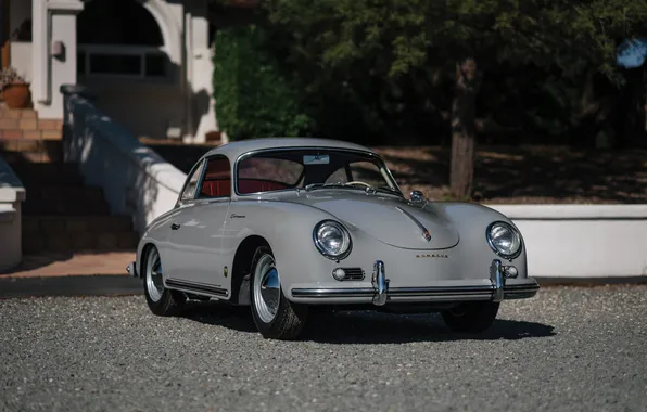 Porsche, 1956, 356, Porsche 356A 1600 Coupe