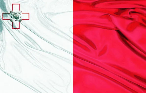 Flag, Vertically, Malta, Malta
