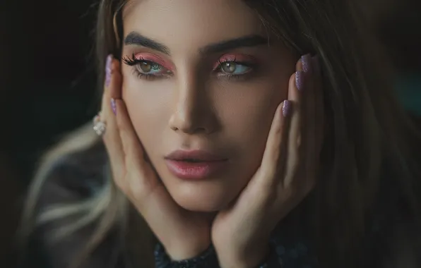 Look, face, model