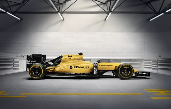 Yellow, yellow, The car, The French, Renault R.S.16