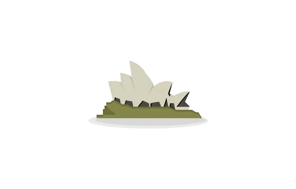 Picture the building, island, minimalism, Australia, theatre