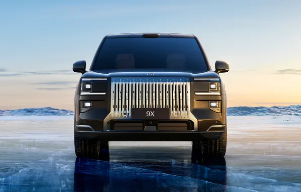 Front view, hybrid, hybrid, Suite, SUV, luxury, SUV, 2025