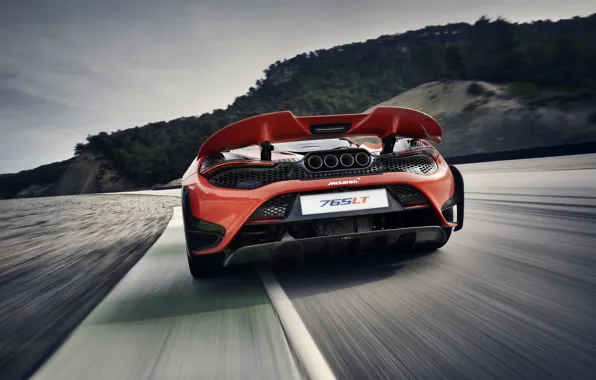 McLaren, back, 2020, 765 LT, 765 HP, 765LT