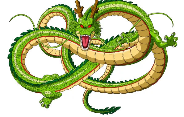 Green, dragon, ball z dragon