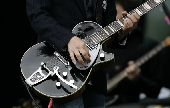 Guitar, concert, placebo, brian molko, Molko