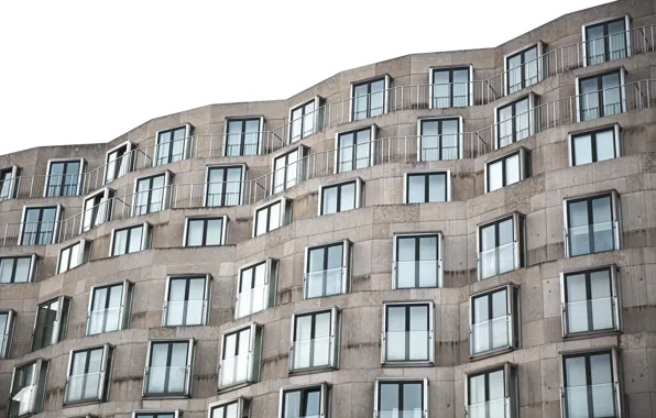 The building, Windows, architecture, glass