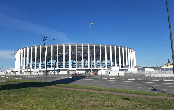 City, stadium, football, russia, nijniynovgorod