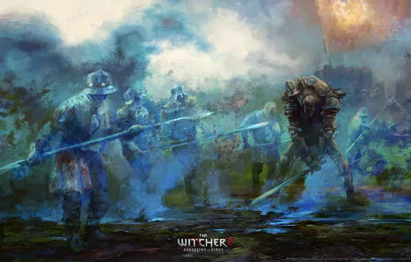 Picture art, the witcher 2, assassins of kings, the Witcher 2, assassins of kings