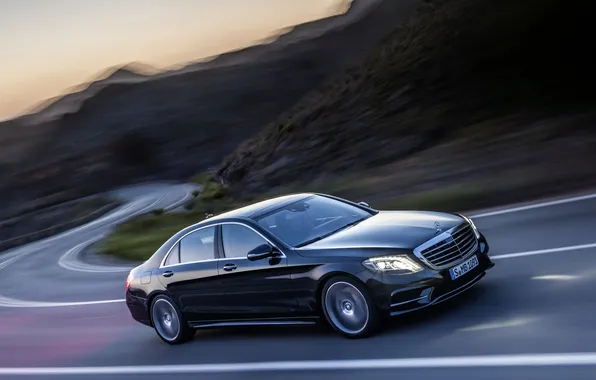 Picture Mercedes, S-class, The flagship