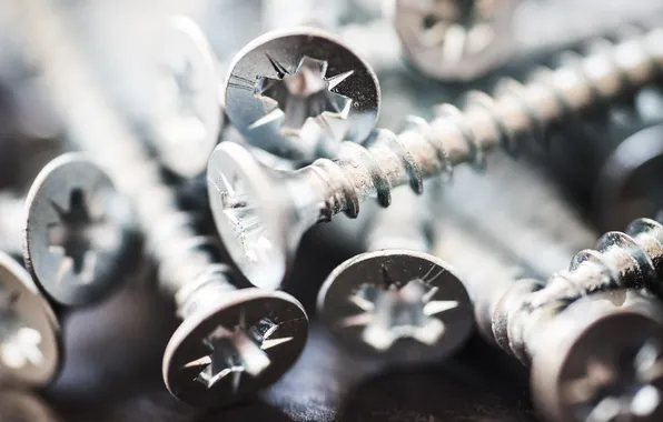 Metal, quality, screws