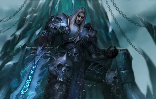 Picture World of Warcraft, Warcraft, wow, arthas, Arthas Menethil, frozen throne