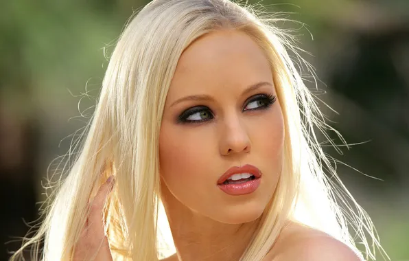 Look, face, model, blonde