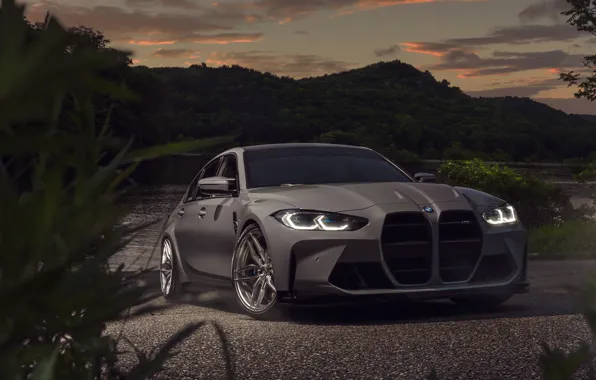 BMW, Grey, BMW M3, Luxury