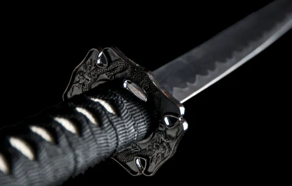 Sword, katana, Japan, katana, arm, Tsuba