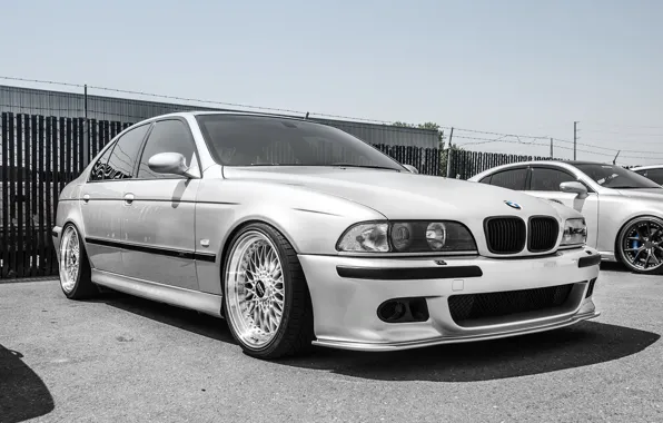 Wallpaper BMW, sedan, tuning, 5 series, bmw m5, e39, frontside for mobile  and desktop, section bmw, resolution 2000x1200 - download
