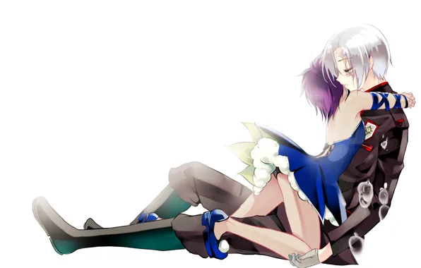 Romance, anime, art, two, D.Gray-man