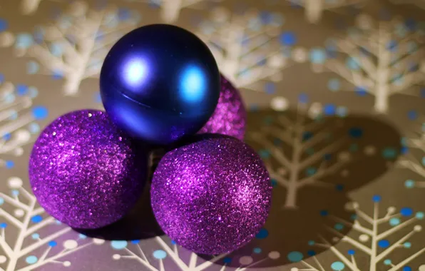 Balls, holiday, new year, the scenery, happy new year, christmas decoration, Christmas Wallpaper, christmas color