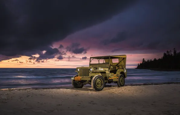 Military, 4x4, suv, 1944, MB JEEP