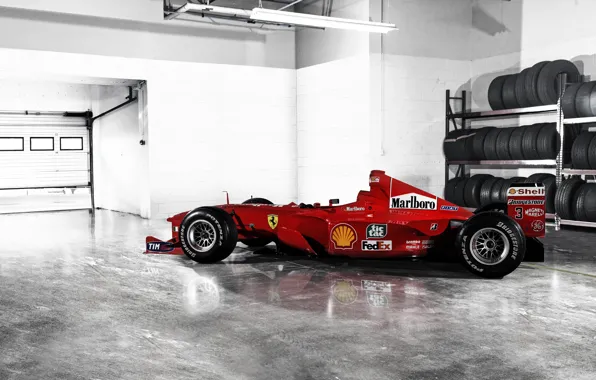 Picture formula 1, Ferrari, the car, Ferrari, Formula 1, F1-2000