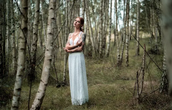 Girl, nature, Julia Wendt, Andreas-Joachim Lins