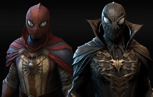 Marvel, Spiderman, Marvel, Spider - man, Marvel Comics, MidJourney, neuroart