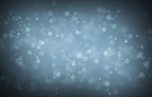 Snowflakes, new year, minimalism