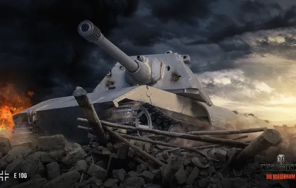 Caterpillar, World of Tanks, E-100, Wargaming.net, E100