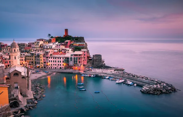 Italy, Vernazza, Liguria