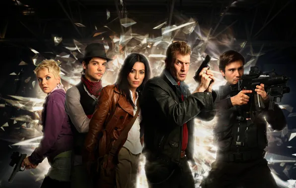 Picture The series, actors, Movies, Primeval, Primeval, background the portal