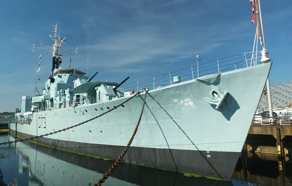 Destroyer, The Royal Navy, HMS Cavalier