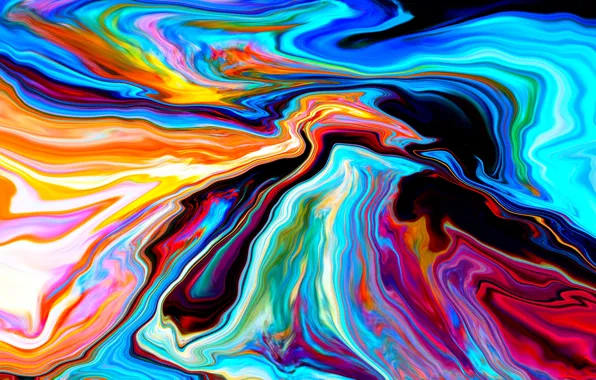 Abstraction, paint, divorce, bright colors, abstract background, diffusion, mix