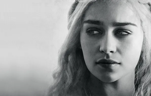 Picture Girl, Blonde, Hair, Art, Movies, Game of Thrones, Game of thrones, Emilia Clarke