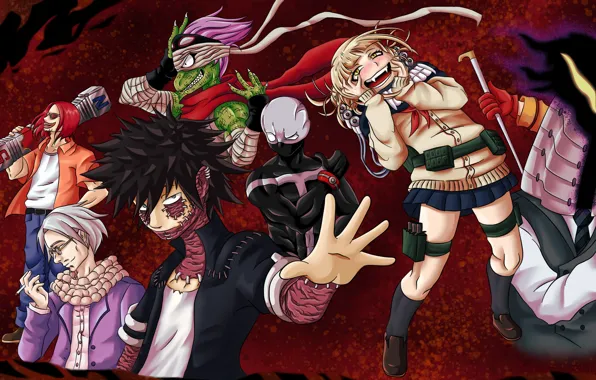 Villains, My Hero Academia, Boku No Hero Academy, My Hero Academy