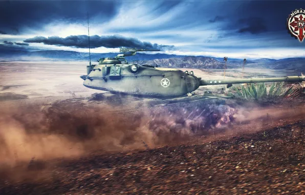 Game, USA, Games, Art, World of Tanks, M103, Wargaming Net, FuriousGFX