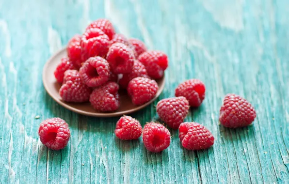 Berries, raspberry, table, texture