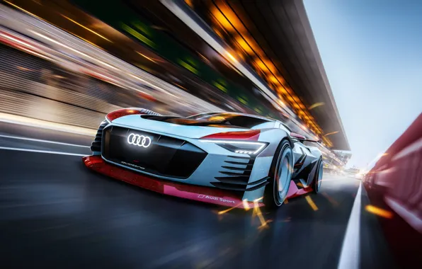 Audi, Auto, Machine, Speed, VGT, Hybrid, Sports car, GT Sport