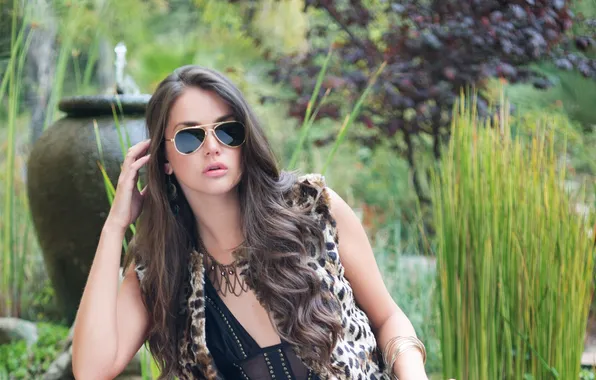 Picture Penthouse, women, brunette, pornstar, Allie Haze, women with shades