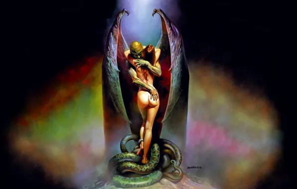 Ass, Blood, Wings, Brunette, Ass, Tail, Blood, Paws