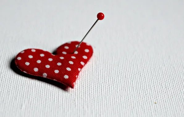 Background, heart, pin